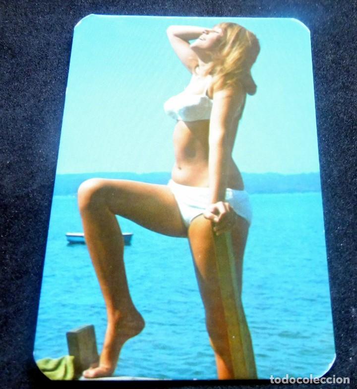 Kalender: CALENDARIO DE BOLSILLO - DESNUDOS - MUJER - CHICA - A&Ntilde;O 1974 CON PUBLICIDAD (VER FOTOS ADICIONALES)