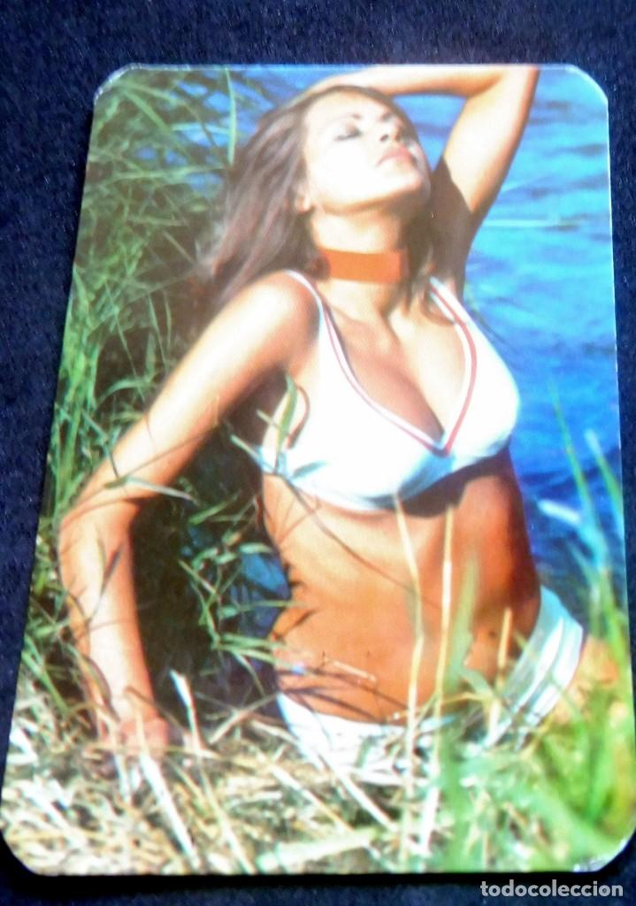 Kalender: CALENDARIO DE BOLSILLO - DESNUDOS - MUJER - CHICA - A&Ntilde;O 1974 CON PUBLICIDAD (VER FOTOS ADICIONALES)