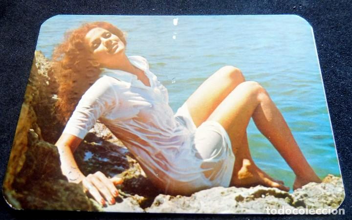 Kalender: CALENDARIO DE BOLSILLO - DESNUDOS - MUJER - CHICA - A&Ntilde;O 1974 CON PUBLICIDAD (VER FOTOS ADICIONALES)