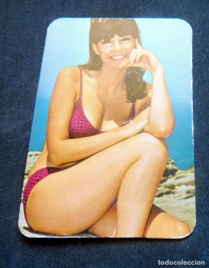Kalender: CALENDARIO DE BOLSILLO - DESNUDOS - MUJER - CHICA - A&Ntilde;O 1974 CON PUBLICIDAD (VER FOTOS ADICIONALES)