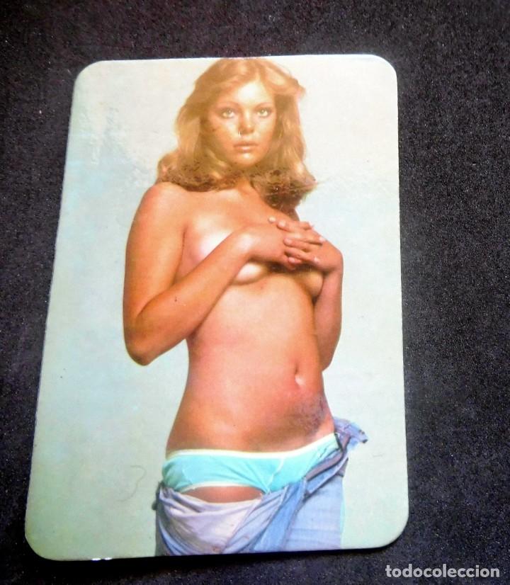 Kalender: CALENDARIO DE BOLSILLO - DESNUDOS - MUJER - CHICA - A&Ntilde;O 1975 CON PUBLICIDAD (VER FOTOS ADICIONALES)