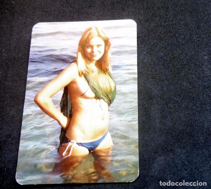 Kalender: CALENDARIO DE BOLSILLO - DESNUDOS - MUJER - CHICA - A&Ntilde;O 1975 CON PUBLICIDAD (VER FOTOS ADICIONALES)