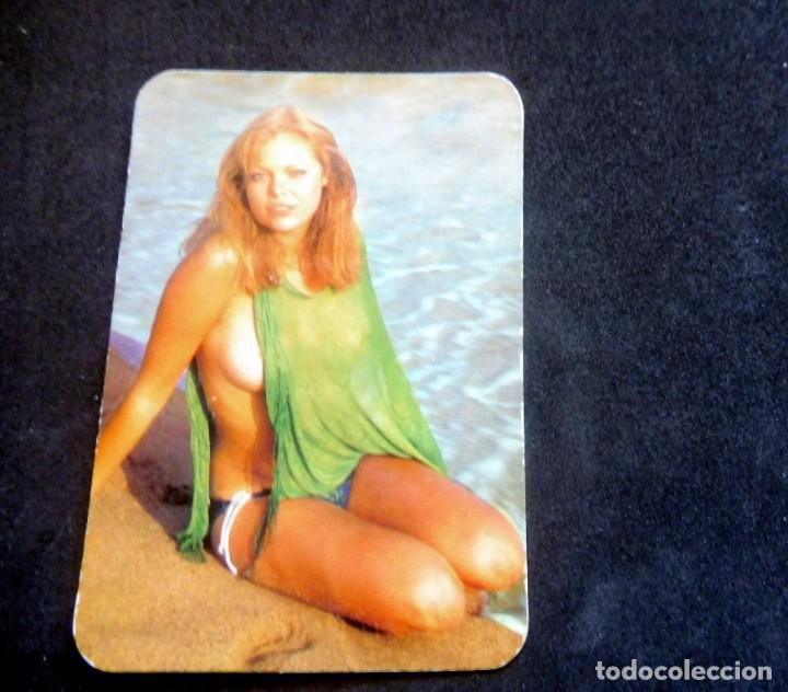 Kalender: CALENDARIO DE BOLSILLO - DESNUDOS - MUJER - CHICA - A&Ntilde;O 1975 CON PUBLICIDAD (VER FOTOS ADICIONALES)