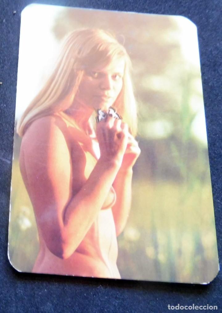 Kalender: CALENDARIO DE BOLSILLO - DESNUDOS - MUJER - CHICA - A&Ntilde;O 1976 SIN PUBLICIDAD (VER FOTOS ADICIONALES)