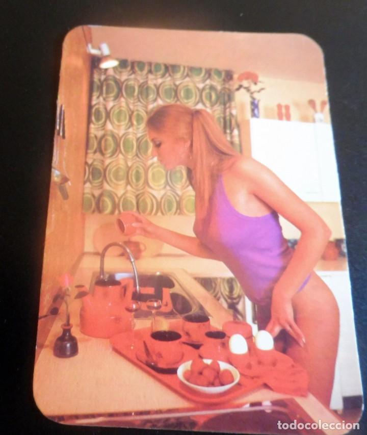Kalender: CALENDARIO DE BOLSILLO - DESNUDOS - MUJER - CHICA - A&Ntilde;O 1976 CON PUBLICIDAD (VER FOTOS ADICIONALES)