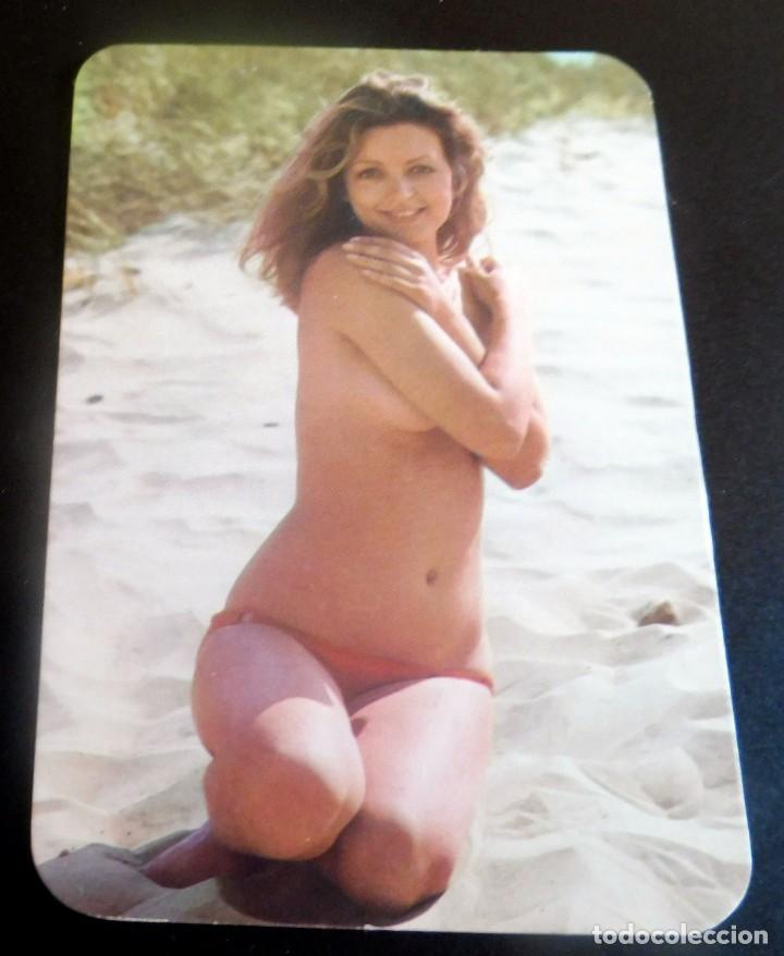 Kalender: CALENDARIO DE BOLSILLO - DESNUDOS - MUJER - CHICA - A&Ntilde;O 1976 CON PUBLICIDAD (VER FOTOS ADICIONALES)