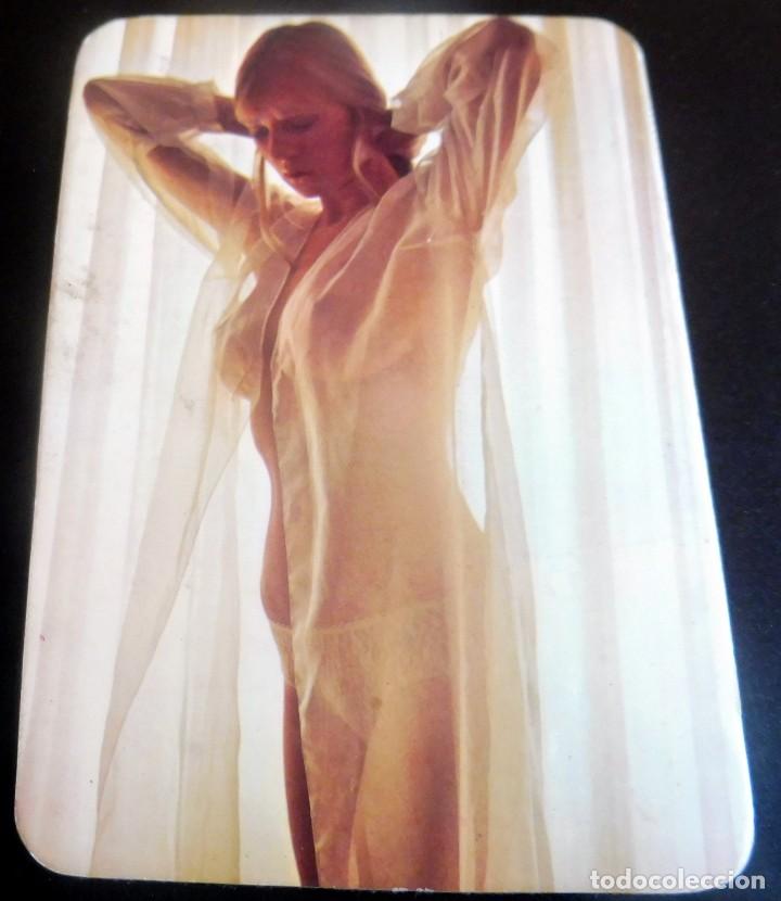 Kalender: CALENDARIO DE BOLSILLO - DESNUDOS - MUJER - CHICA - A&Ntilde;O 1976 CON PUBLICIDAD (VER FOTOS ADICIONALES)