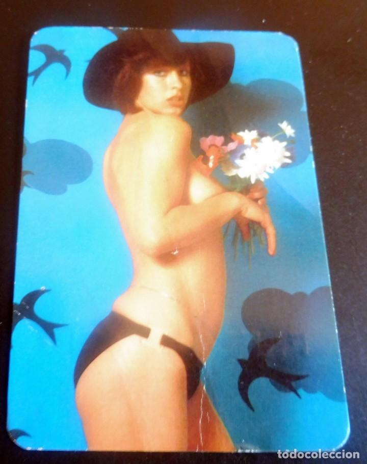 Kalender: CALENDARIO DE BOLSILLO - DESNUDOS - MUJER - CHICA - A&Ntilde;O 1976 CON PUBLICIDAD (VER FOTOS ADICIONALES)