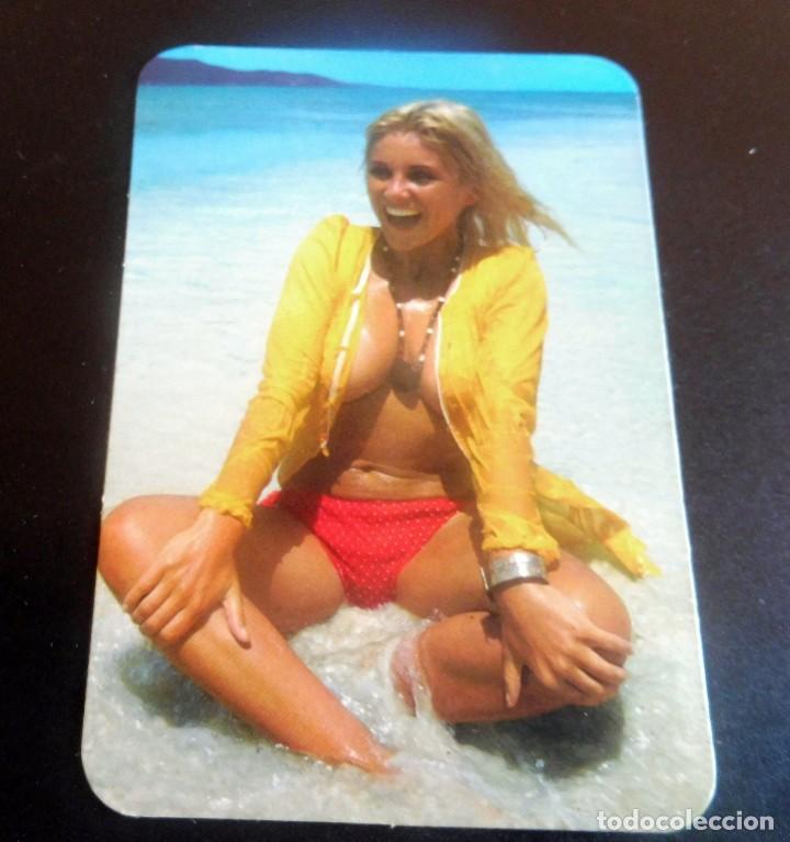 Kalender: CALENDARIO DE BOLSILLO - DESNUDOS - MUJER - CHICA - A&Ntilde;O 1976 CON PUBLICIDAD (VER FOTOS ADICIONALES)