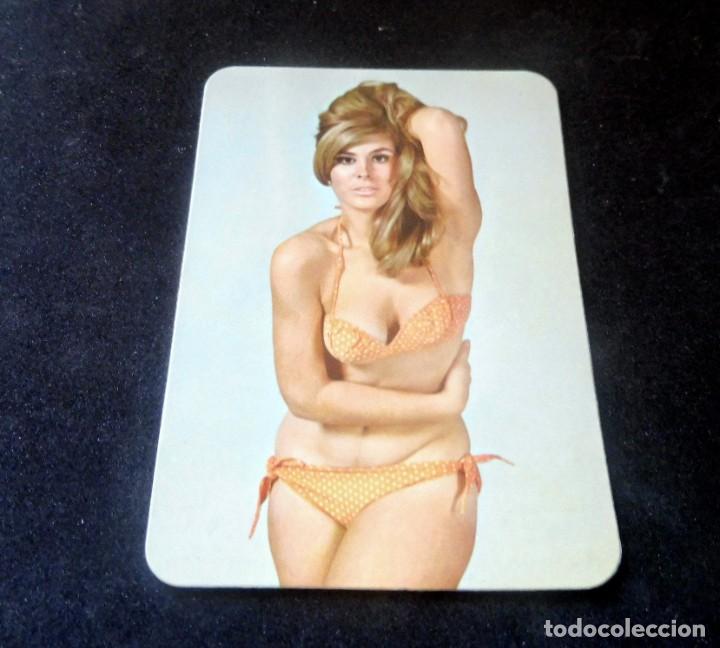 Kalender: CALENDARIO DE BOLSILLO - DESNUDOS - MUJER - CHICA - A&Ntilde;O 1973 CON PUBLICIDAD (VER FOTOS ADICIONALES)