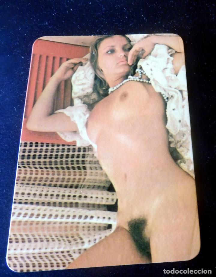 Kalender: CALENDARIO DE BOLSILLO - ER&Oacute;TICOS - DESNUDOS - MUJER A&Ntilde;O 1977 CON PUBLICIDAD (VER FOTOS ADICIONALES)