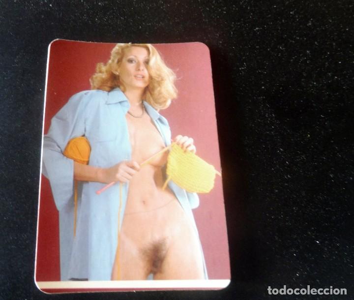 Kalender: CALENDARIO DE BOLSILLO - ER&Oacute;TICOS - DESNUDOS - MUJER A&Ntilde;O 1977 - PUBLI - AUTO ZOCO - BARCELONA