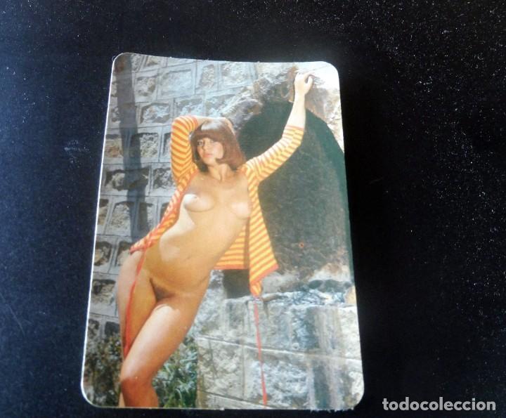 Kalender: CALENDARIO DE BOLSILLO - ER&Oacute;TICOS - DESNUDOS - MUJER A&Ntilde;O 1977 - PUBLI - AUTO ZOCO - BARCELONA