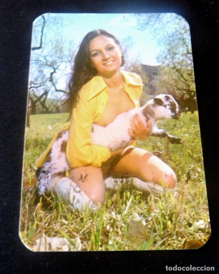 Kalender: CALENDARIO DE BOLSILLO - ER&Oacute;TICOS - DESNUDOS - MUJER A&Ntilde;O 1977 - PUBLI - LUIS SENTMARTI - VICH