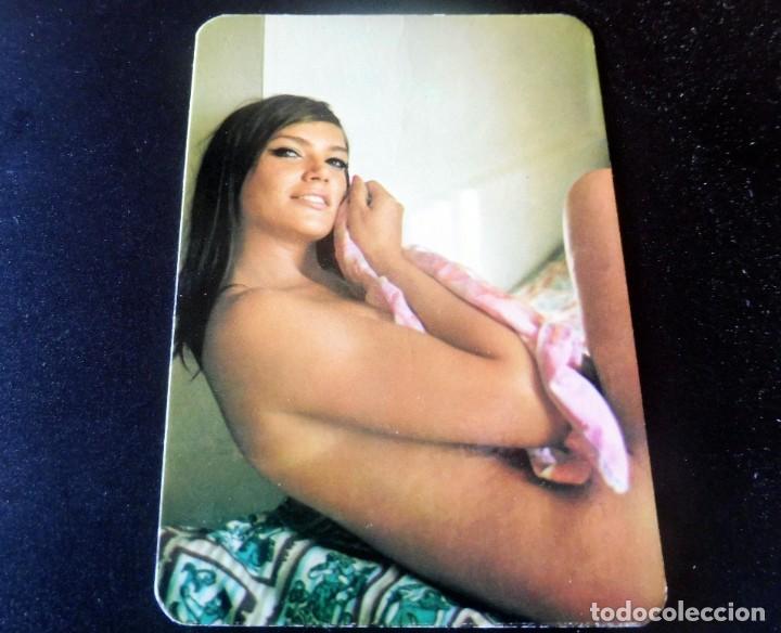 Kalender: CALENDARIO DE BOLSILLO - ER&Oacute;TICOS - DESNUDOS - MUJER A&Ntilde;O 1977 - PUBLI - SASTRER&Iacute;A EN GAR - BARNA