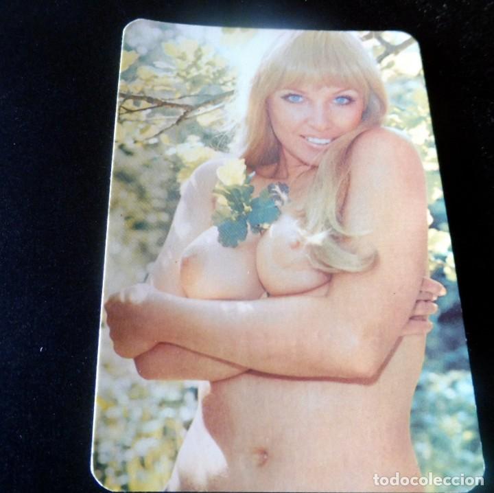 Kalender: CALENDARIO DE BOLSILLO - ER&Oacute;TICOS - DESNUDOS - MUJER A&Ntilde;O 1977 - PUBLI - RECAMBIOS LAURIA - BARNA