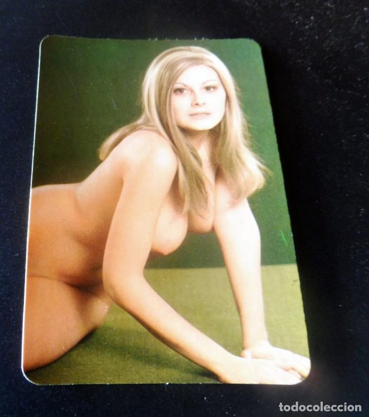 Kalender: CALENDARIO DE BOLSILLO - ER&Oacute;TICOS - DESNUDOS - MUJER A&Ntilde;O 1977 - PUBLI - RECAMBIOS LAURIA - BARNA
