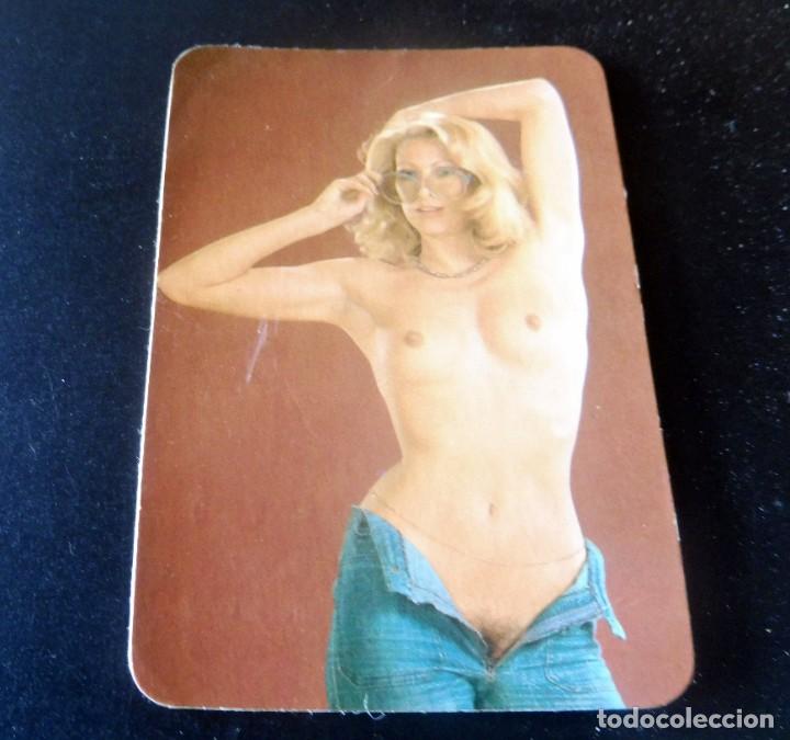 Kalender: CALENDARIO DE BOLSILLO - ER&Oacute;TICOS - DESNUDOS - MUJER A&Ntilde;O 1977 - CON PUBLICIDAD - VER FOTOS