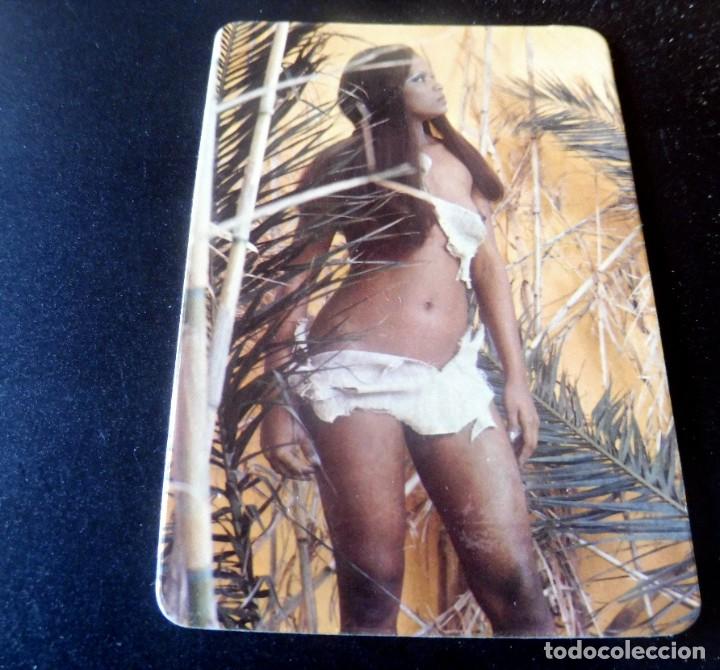 Kalender: CALENDARIO DE BOLSILLO - ER&Oacute;TICOS - DESNUDOS - MUJER A&Ntilde;O 1977 - CON PUBLICIDAD - VER FOTOS