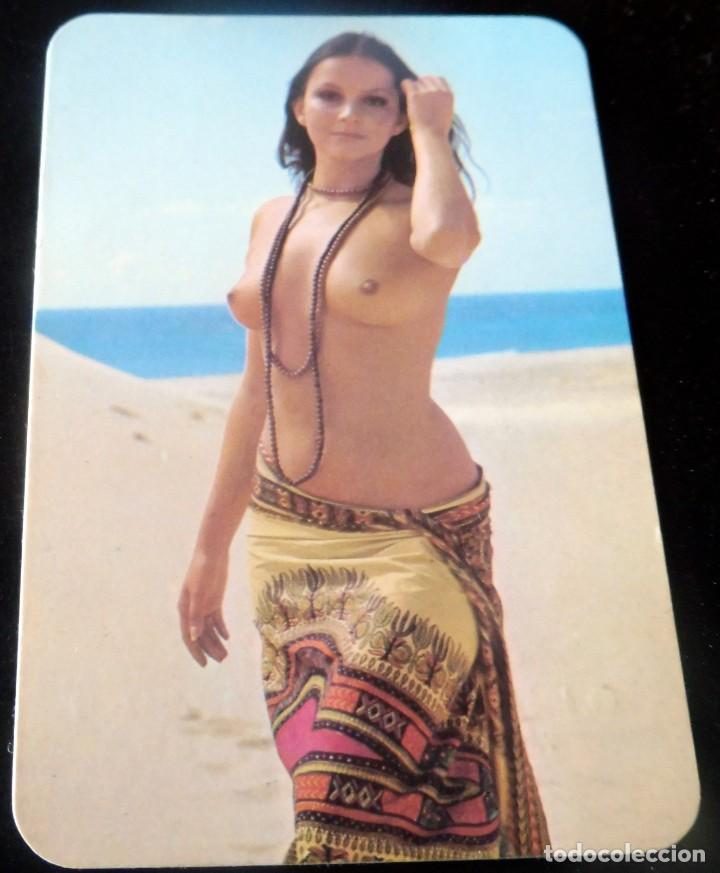 Kalender: CALENDARIO DE BOLSILLO - ER&Oacute;TICOS - DESNUDOS - MUJER A&Ntilde;O 1977 - CON PUBLICIDAD - VER FOTOS