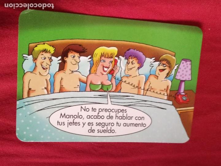 Kalender: HAGA SU OFERTA x LOTES CALEnDARIO DE BOLSILLO almanaque erotico sexi sexo humor chiste bi&ntilde;eta ADULTO