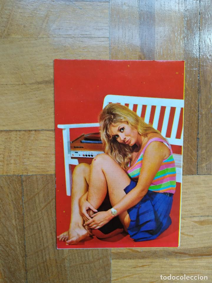 Kalender: CALENDARIO CHICA EROTICA CON TOCADISCOS A&Ntilde;O 1970. VER FOTO ADICIONAL