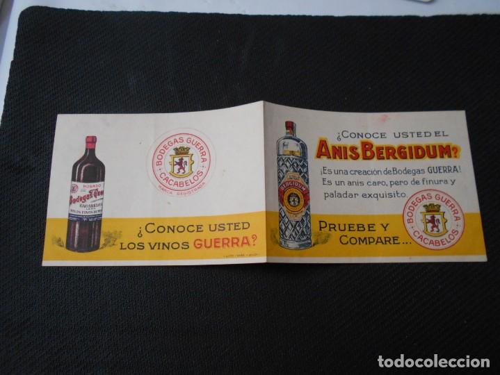 Kalender: calendario de anis bergidum-leon impecable 1946