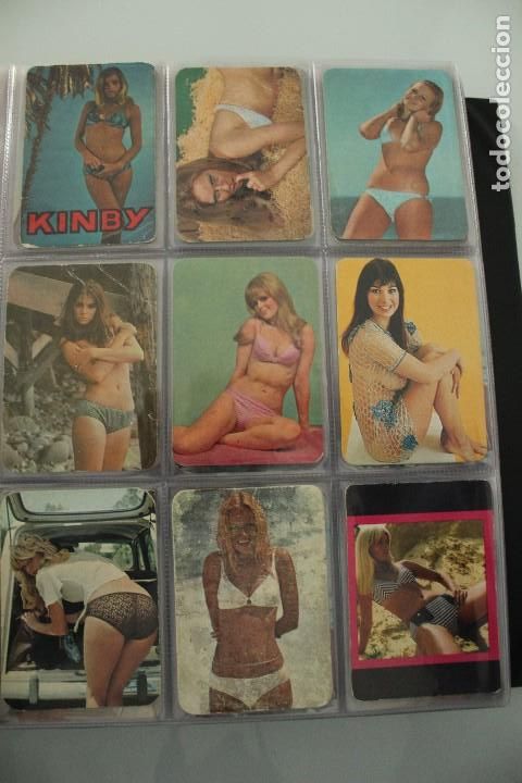 Calendriers: 9 CALENDARIOS ER&Oacute;TICO FEMENINO A&Ntilde;OS 70