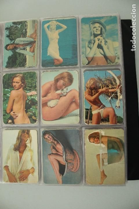 Calendriers: 9 CALENDARIOS ER&Oacute;TICO FEMENINO A&Ntilde;OS 70