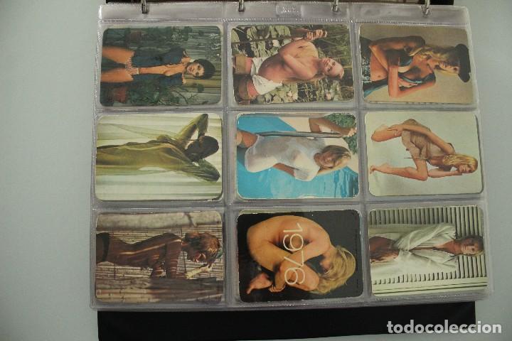 Calendriers: 9 CALENDARIOS ER&Oacute;TICO FEMENINO A&Ntilde;OS 70