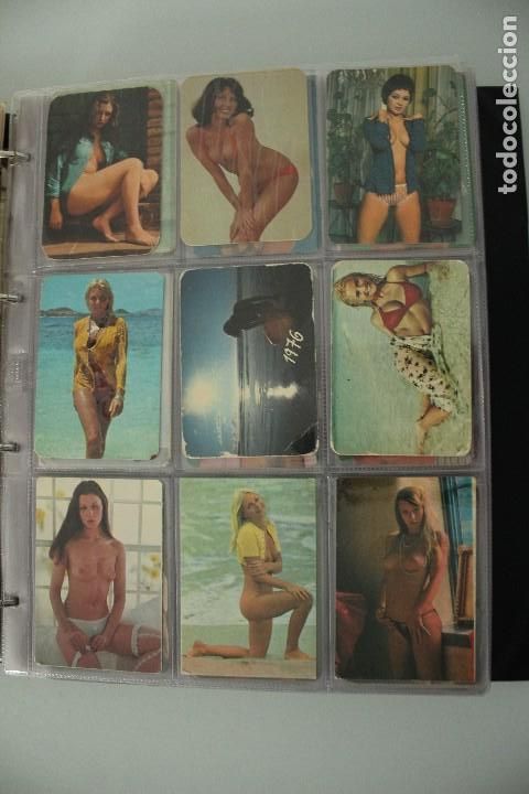 Calendriers: 9 CALENDARIOS ER&Oacute;TICO FEMENINO A&Ntilde;OS 70