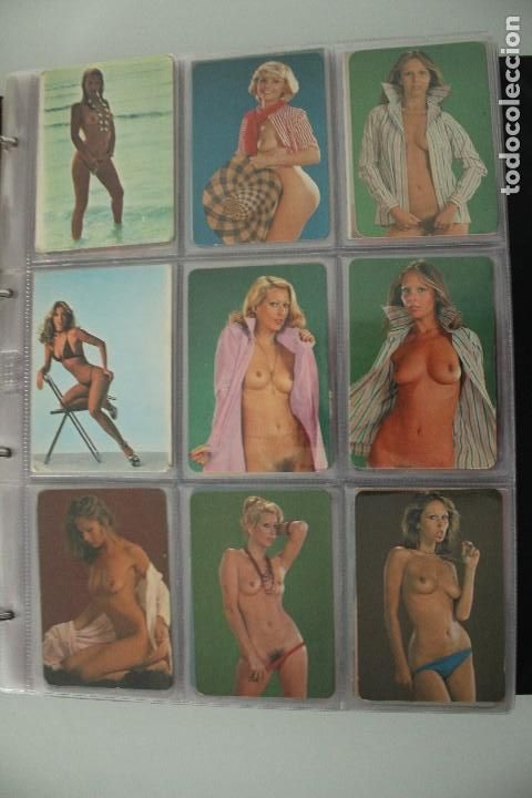 Calendriers: 9 CALENDARIOS ER&Oacute;TICO FEMENINO A&Ntilde;OS 70