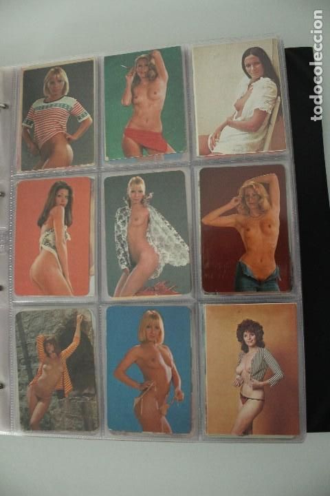 Calendriers: 9 CALENDARIOS ER&Oacute;TICO FEMENINO A&Ntilde;OS 70