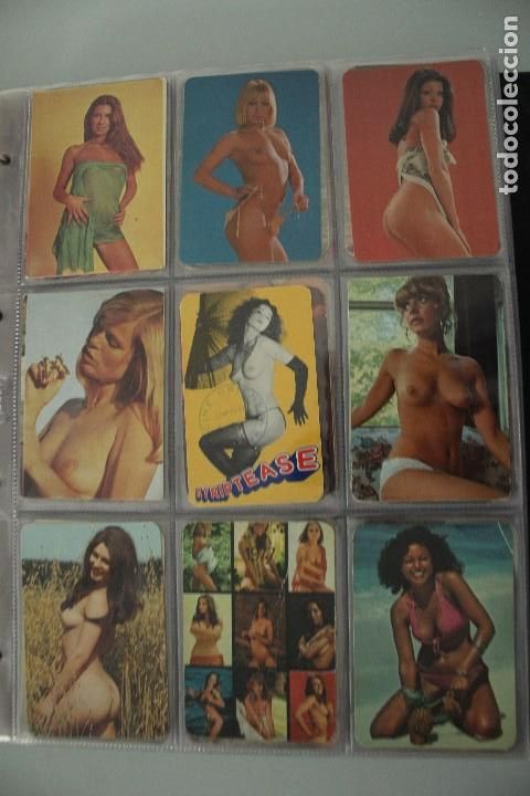 Calendriers: 9 CALENDARIOS ER&Oacute;TICO FEMENINO A&Ntilde;OS 70