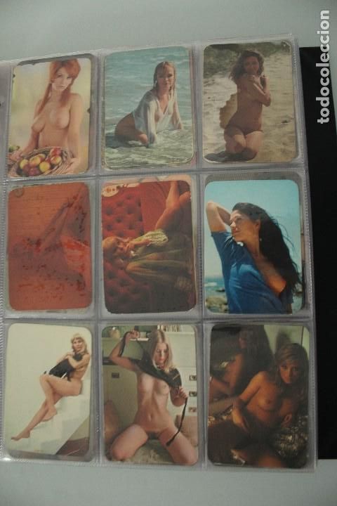 Calendriers: 9 CALENDARIOS ER&Oacute;TICO FEMENINO A&Ntilde;OS 70