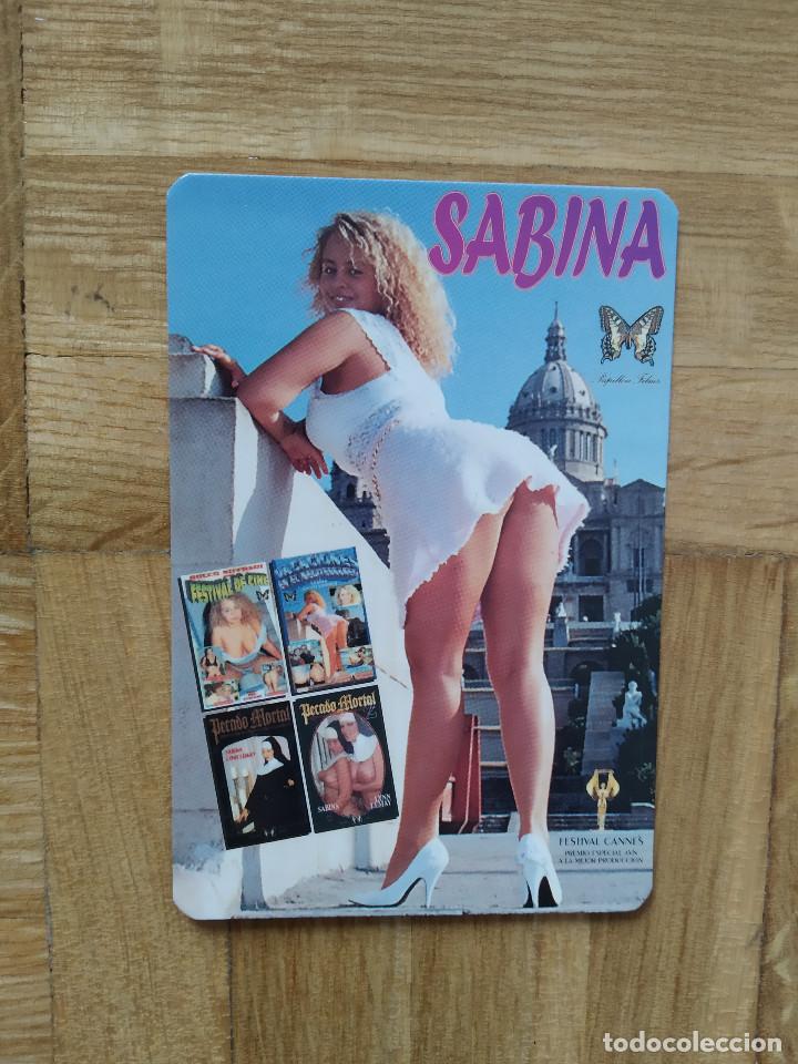Calendriers: CALENDARIO CHICA EROTICA. SABINA. ACTRIZ PORNO. PAPILLON FILMS A&Ntilde;O 1997. VER FOTO ADICIONAL