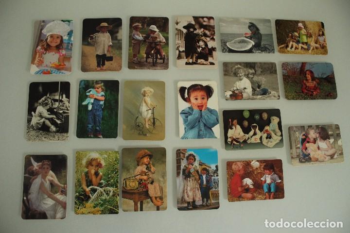 Calendriers: 19 CALENDARIOS DE BOLSILLO NI&Ntilde;OS