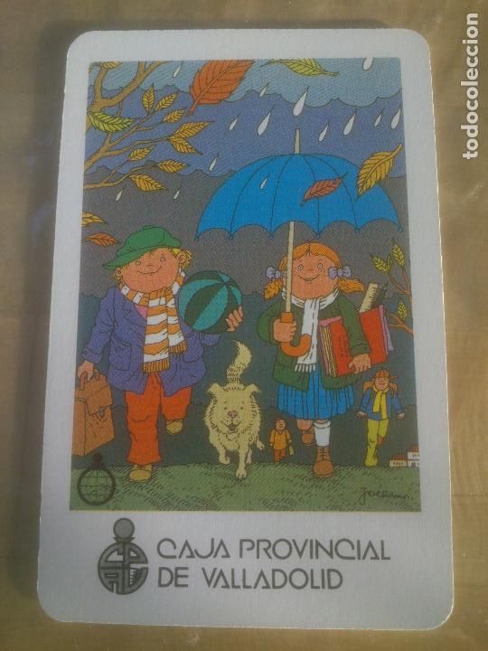Kalender: CALENDARIO FOURNIER CAJA DE AHORROS PROVINCIAL DE VALLADOLID. A&Ntilde;O 1986.