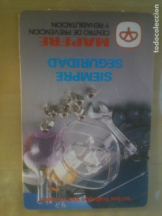 Kalender: CALENDARIO SEGURIDAD MAPFRE. A&Ntilde;O 1988.