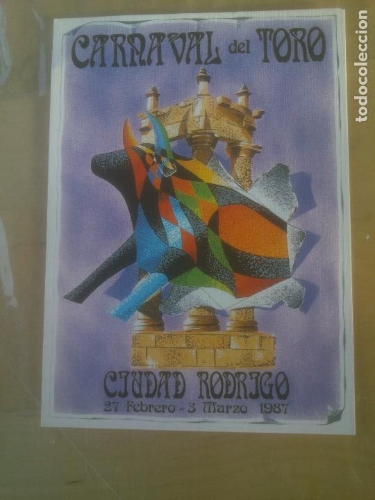Kalender: CALENDARIO CARNAVAL DEL TORO CIUDAD RODRIGO SALAMANCA. A&Ntilde;O 1987.