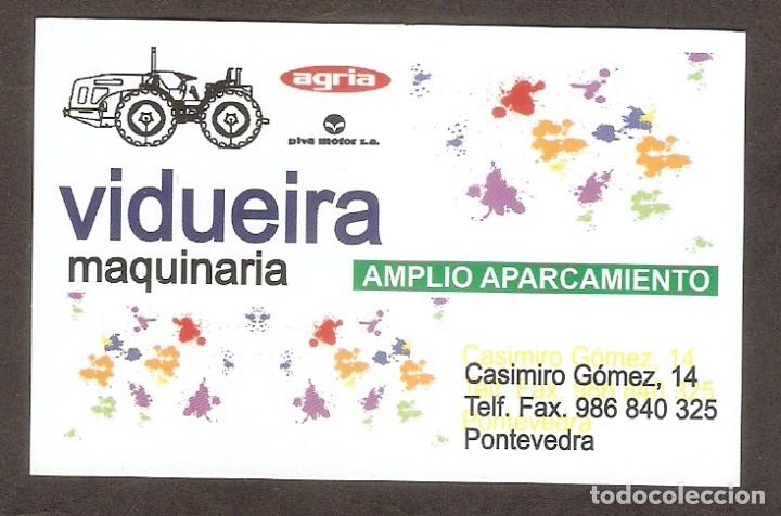 Calendriers: CALENDARIO DE BOLSILLO PUBLICITARIO A&Ntilde;O 2011 MAQUINARIA - TRACTOR - PUBLICIDAD COMERCIO PONTEVEDRA