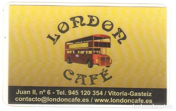 Calendriers: CALENDARIO DE BOLSILLO PUBLICITARIO A&Ntilde;O 2015 LOND&Oacute;N CAF&Eacute; - VITORIA - AUTOB&Uacute;S - VER FOTO REVERSO