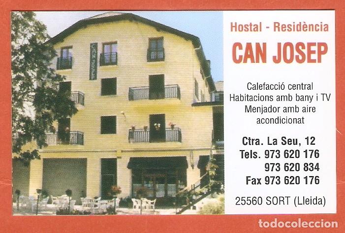 Calendriers: CALENDARIO DE BOLSILLO PUBLICITARIO DEL A&Ntilde;O 2007 HOSTAL - RESIDENCIA CAN JOSEP - SORT- LLEIDA