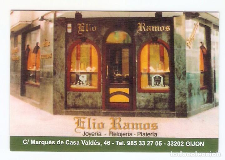 Calendars: CALENDARIO BOLSILLO A&Ntilde;O 2002 ELIA RAMOS - JOYER&Iacute;A - RELOJER&Iacute;A - GIJ&Oacute;N - ASTURIAS - VER FOTO REVERSO