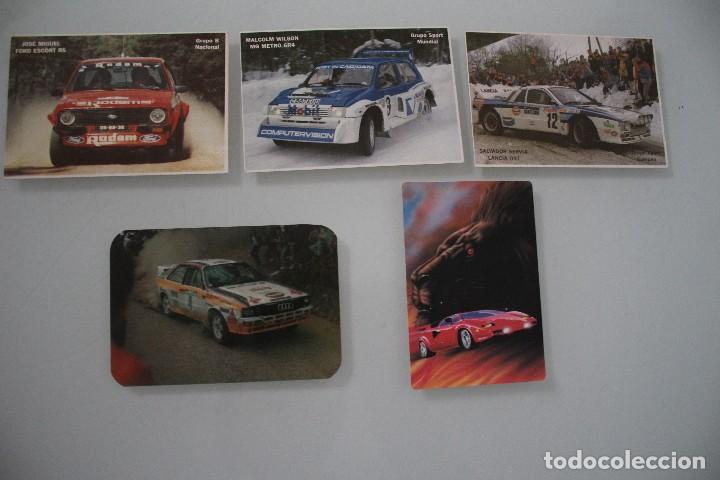 Calendars: 5 CALENDARIOS DE BOLSILLO DE COCHES