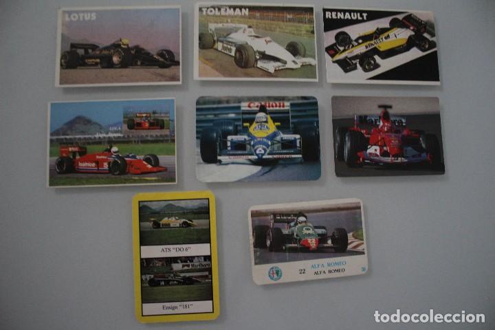 Calendars: 8 CALENDARIOS DE BOLSILLO COCHES FORMULA 1