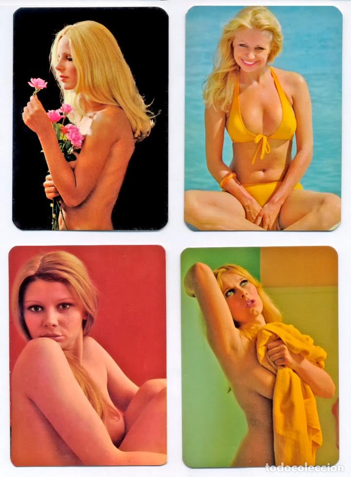 Calendriers: 4 CALENDARIOS DE BOLSILLO MUJERES SEXYS - DESNUDO FEMENINO - EROTISMO FEMENINO - 1975 REF 75-2