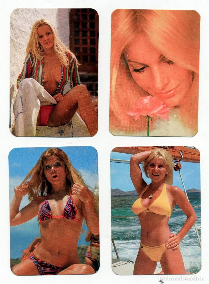 Calendriers: 4 CALENDARIOS DE BOLSILLO EROTICOS DIFERENTES A&Ntilde;O 1976 MUJERES SEXYS DESNUDO FEMENINO REF 76-10
