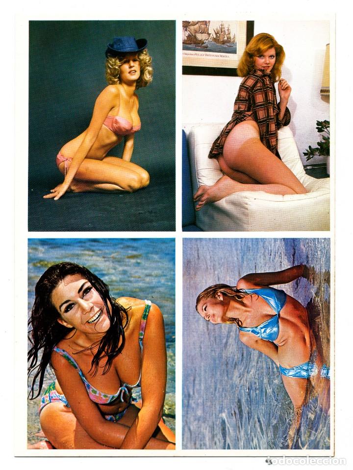 Calendriers: PLANCHA 4 CALENDARIOS EROTICOS DE BOLSILLO MUJERES SEXYS DESNUDO FEMENINO 1977