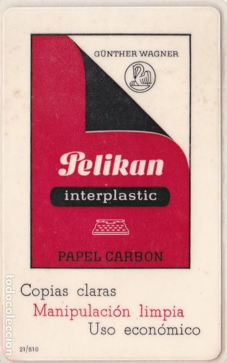 Calendars: Calendario Pelikan a&ntilde;o1.970